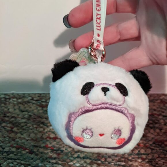 Lucky Emma Rua Rua Zoo Plushes keychain "Puffy Panda" Scent: Milk - Picture 5 of 6